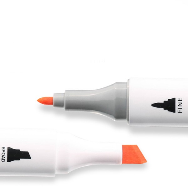 80 Colors Double-headed Oily Rich Color Best Art Markers Bullet Tip Permanent Colour Marker Pack