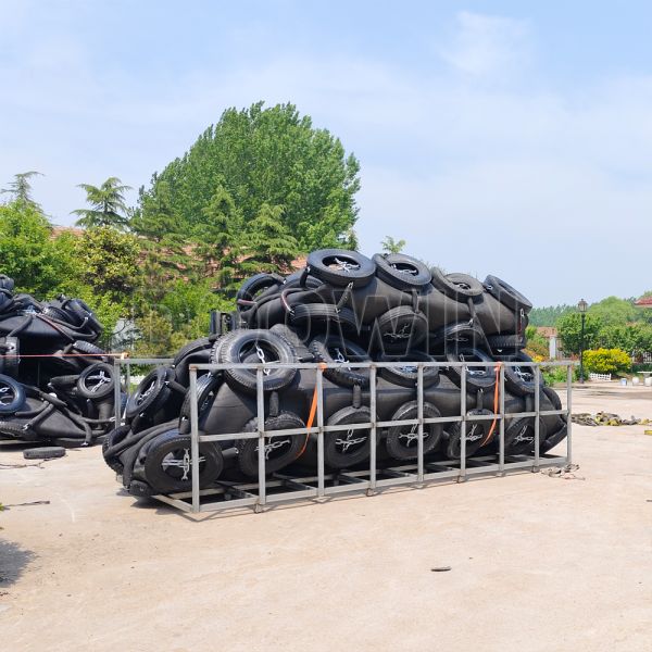 Pare-battage pneumatique marin gonflable robuste 50kPa, défenses Yokohama