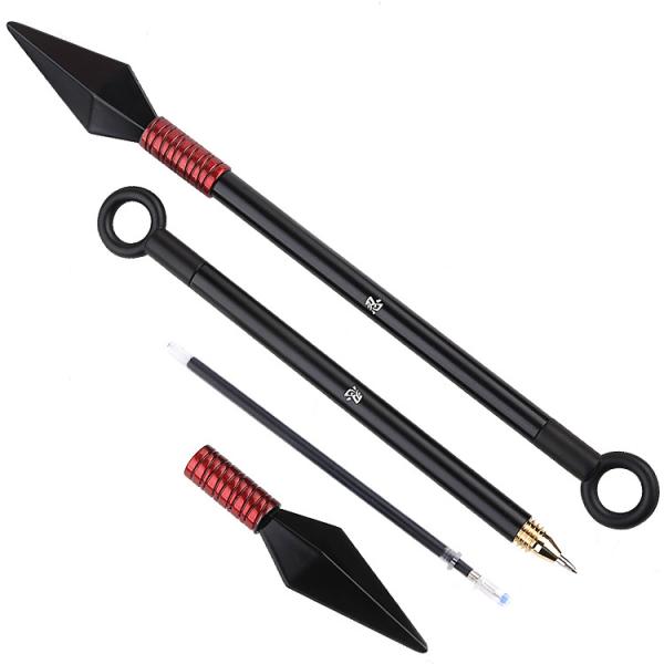 Creative Kunai Weapon Metallic Signing Pens Wholesale Custom Business Pens