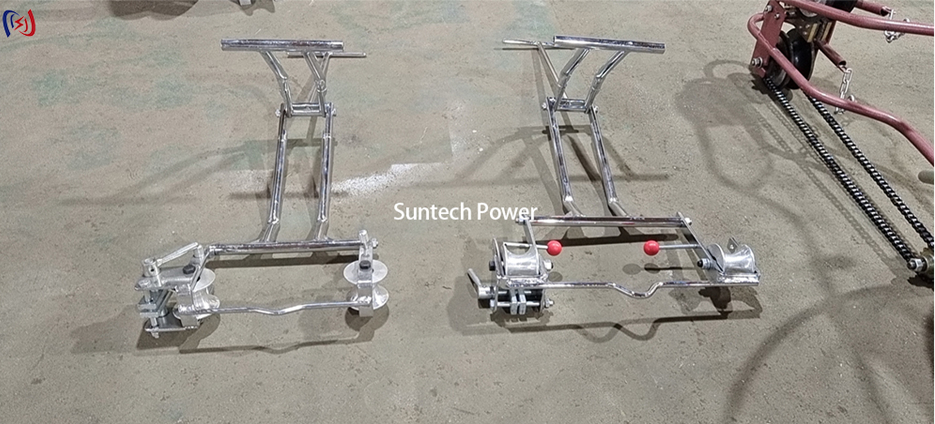 SFD Series Overhead Line Inspection Trolley 1 kN 25-70mm Tower Erection Tools