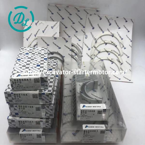 Jeu de coussinets de bielle pour moteur ISUZU 4HK1 6HK1 RP4100K