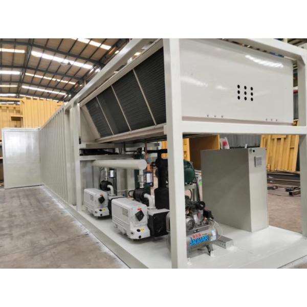 Вакуум PLC - охлаждая машина 47kw для грибов свежих овощей