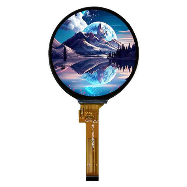 1.6 Inch Circular TFT LCD Module MIPI 400x400 Resolution IC ST7797