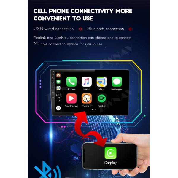 7/9/10-дюймовый автомобильный GPS-навигатор экрана головного блока мультимедийного плеера всеобщий