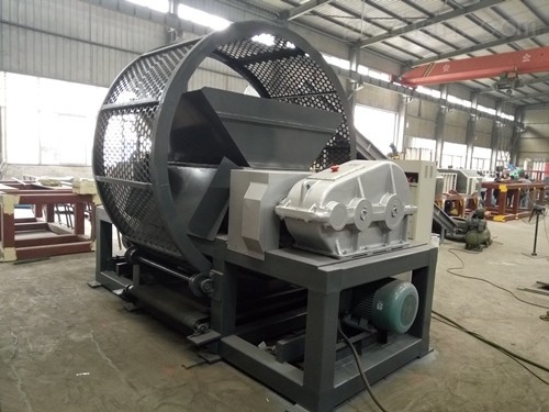 Scrap Iron Tire Metal Shredder Crusher Machine Cans Double Shaft Shredding