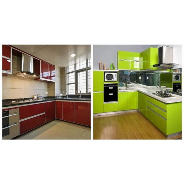 good quality sparkle silver acrylic mdf panel for kitchen furniture