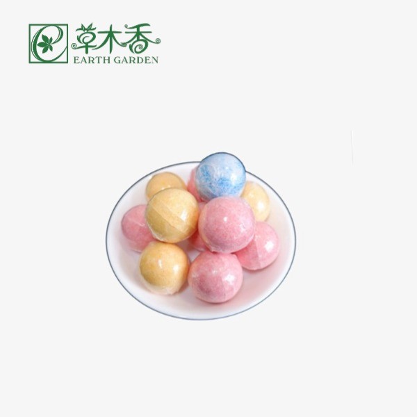 Baño de rosas búlgaro bomba Epsom Baño de sal alivio del estrés Baño de remojo sales