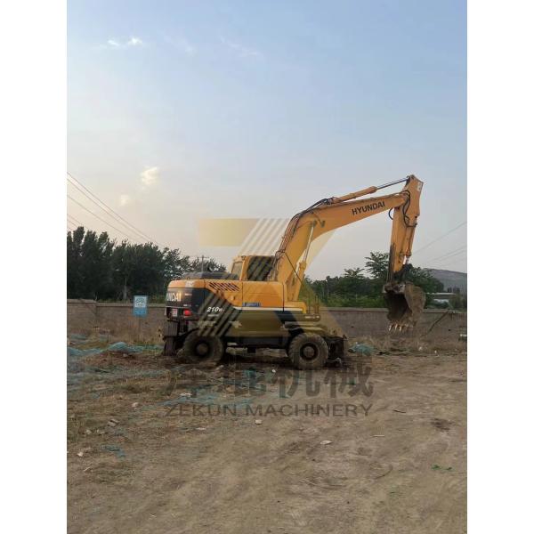 Used Hyundai R210W-9 Wheel Excavator with Original Engine
