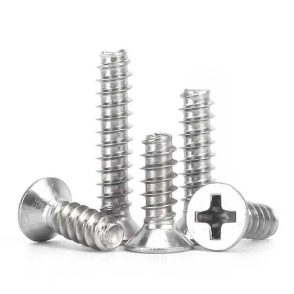 Stainless Steel Pt Forming Thread Self Tapping Countersunk Screw M6 M8