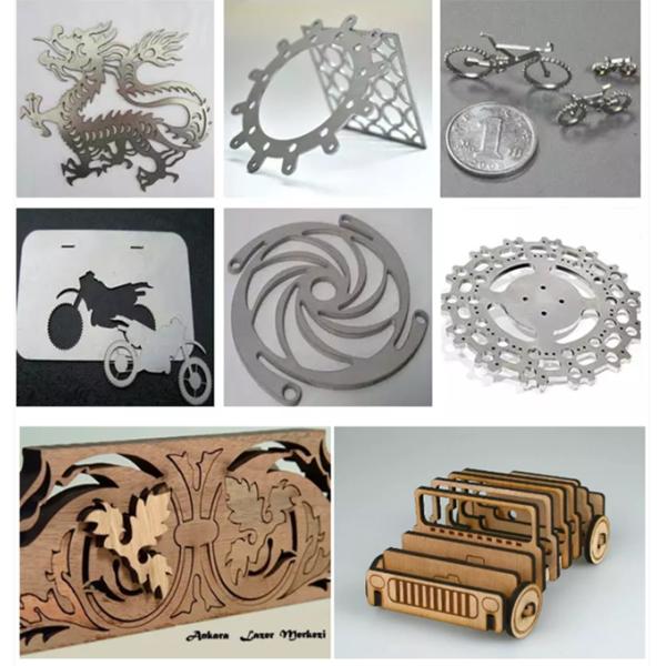 Steel Acrylic Wood MDF Metal Nonmetal Laser Cutting Machine CO2 1600x1000mm