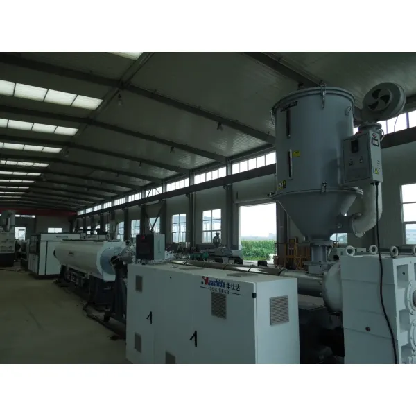 High-Efficiency HDPE Pipe Extrusion Line with 1000 Kg/H Capacity, 20-2200mm Diameter Range, and Vacuum Calibration