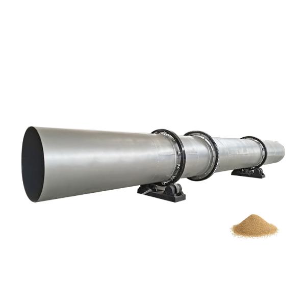 Mineral Steel Starch Residue Dryer Compost Feed Rotary Dryer Easy to operate