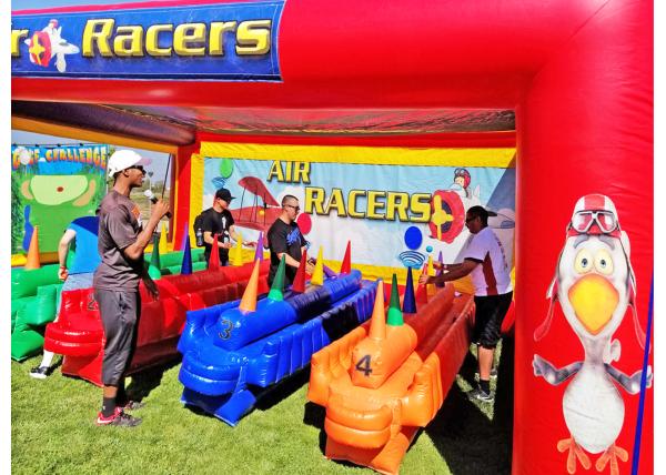 Funny Inflatable Sports Games 4 In 1 Type For Sport Race / Competition