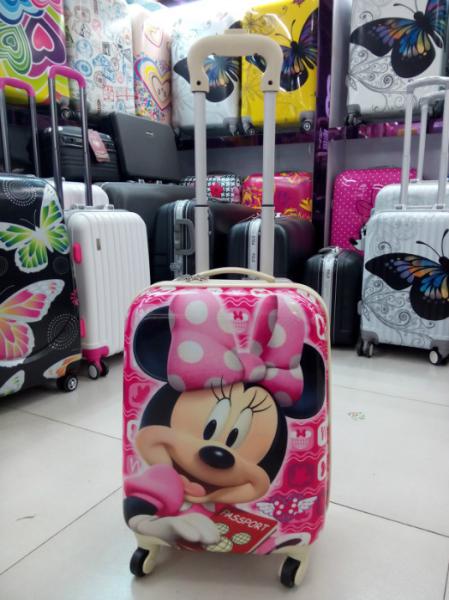 hot sale lovely kids trolley luggage bag suitcases in baigou baoding hebei China Factory