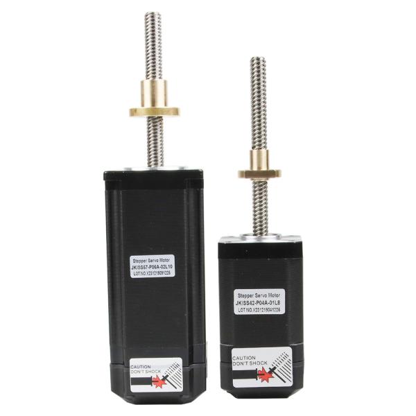Jkongmotor Nema 17 23 24 34 0.48N.m 0.72N.m 2000RPM CANOPEN Bus Control 24V 48V DC Brushless Integrated Stepper Step Motor And Driver For Medical