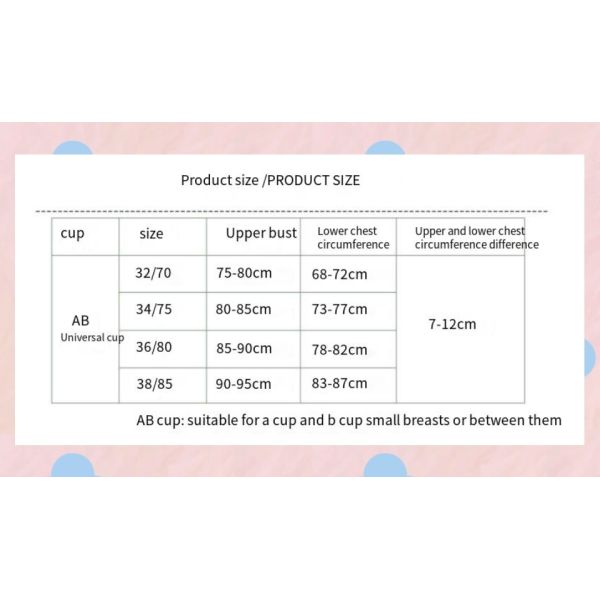 New Arrival Explosive Models Bra for Women AB General Cup Adjusted-Strap Ladies Bra