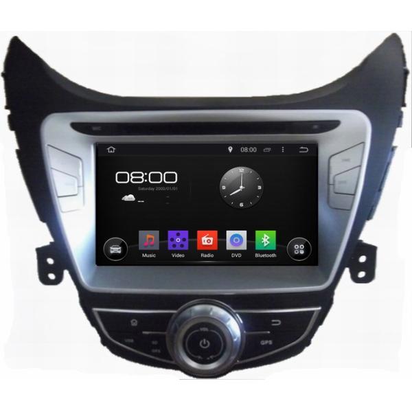Ouchuangbo Car GPS Navigation DVD Multimedia Kit for Hyundai Elantra 2014 Android 4.4 3G Wifi Bluetooth iPod OCB-8058D