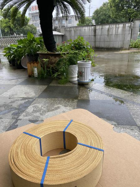 Winch Viscose Fiber Brass Wires Woven Brake Lining