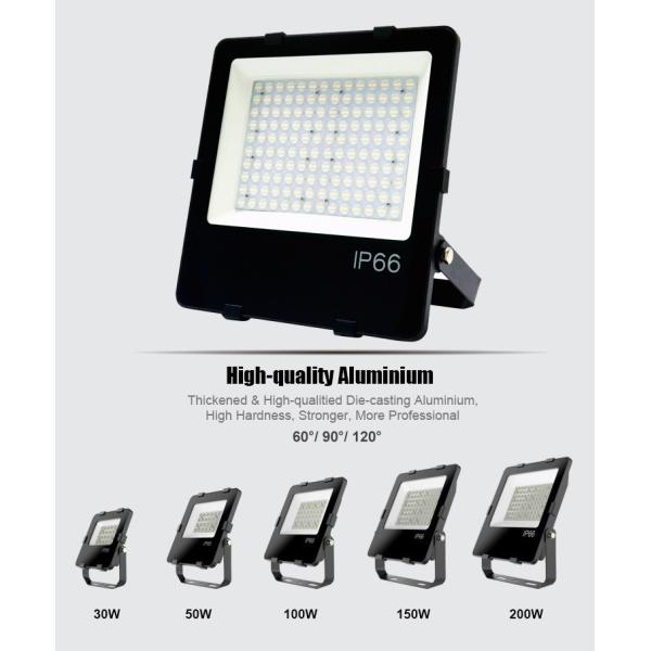 120lm/ W High Intensity Industrial LED Floodlights Lumiled SMD 3030 Chip