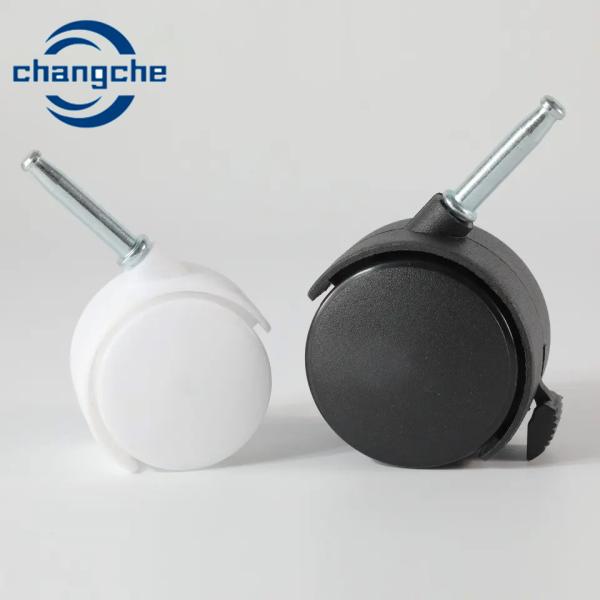 Top Plate Mounting Chair Rolling Wheels with Nylon Material