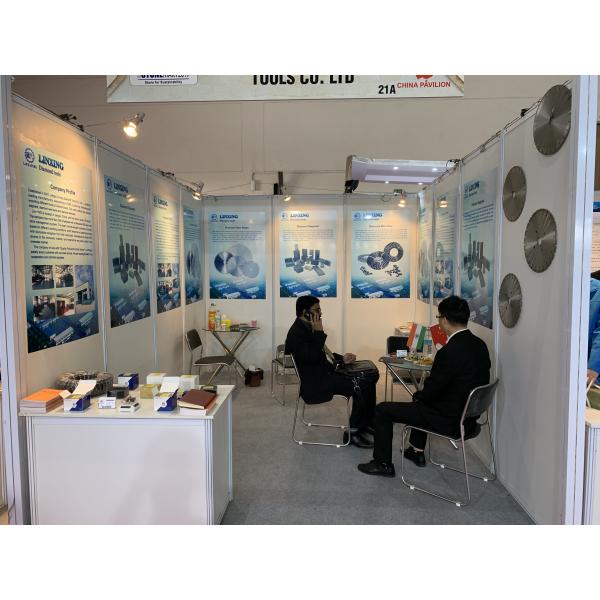 Металлическая связь бриллиантовая шлифовальная плита для гранитного камня 6 