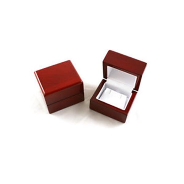 Квадрат картины Логол шкатулки для драгоценностей элегантного стиля деревянный экологически дружелюбный