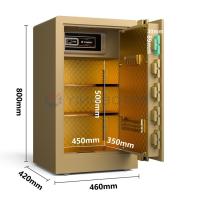 2.8 Cu Ft Casse-fort à domicile Fermeture à empreintes digitales YB/RS-80