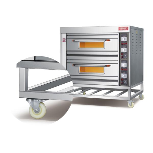 Печь электрических двойных подносов палубы 4 промышленная печь