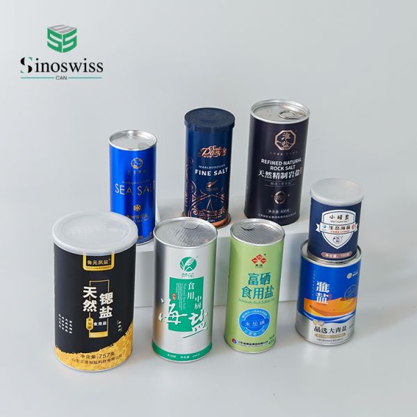 OEM Patent Designed Kraft Paper Tube Packaging Box For Seasoning And Salt
