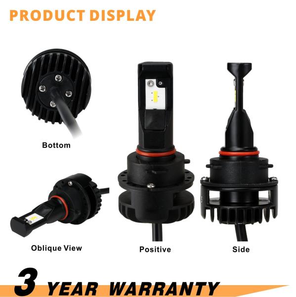 SUFEMOTEC Free Shipping 40w 8000lm Auto Car led headlight lamp 24v 6000K led Headlight h1 h3 h4 H7 h13 H11 9005 9006 H10