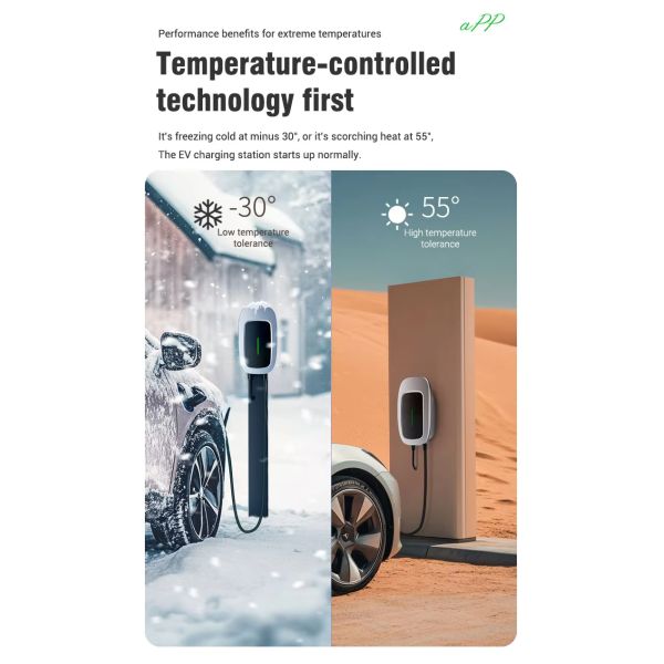 Wallbox AC Ev Car Charger 22kW 7kW 11kW 9kW Wall-mounted Fast Charging Station for Home Use EV Charger for Electric Cars