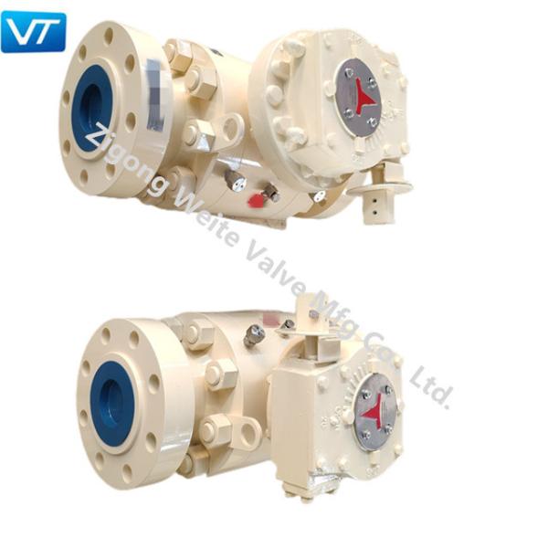 4130 válvulas do oleoduto 30CrMo 4-1/16 de” válvula de bola 10000 libras por polegada quadrada resistente ao calor