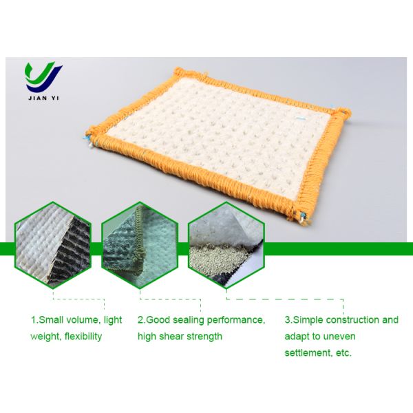 Self-Healing Sodium Bentonite Waterproof Blanket with 4-6m Width and ≥24ml/2g Swelling Index