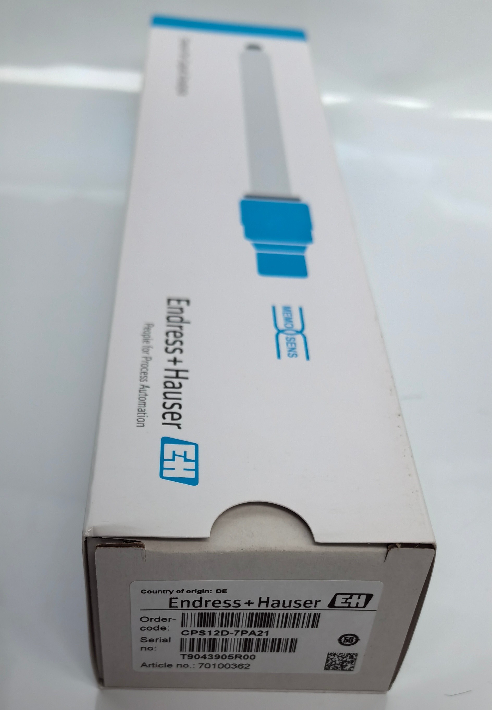 Цифровой счетчик потока Endress и Hauser ORP сенсор 12 мм Memosens CPS12D-7PA21