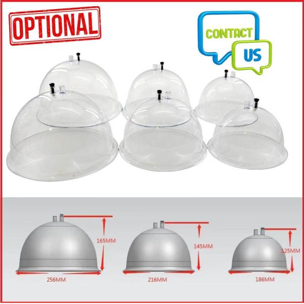 7'' Touch Screen Breast Enlargement Equipment Vacuum Therapy Cupping Nipple Care Improve Skin Elasticity