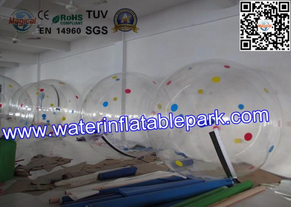 Adults Giant  Inflatable Human Water Bubble Ball Rental  CE / UL / ROHS