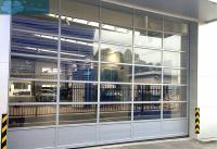 OEM de vidro contemporâneo da porta da garagem da parte dianteira secional comercial da loja