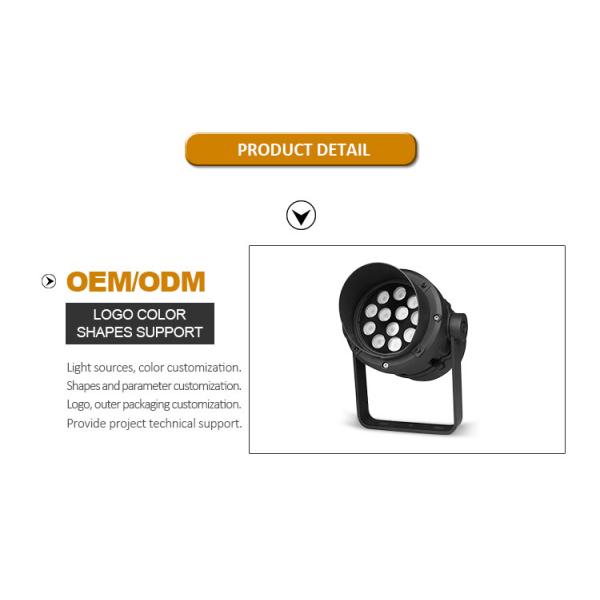 Высокая яркость Круглое наружное RGB светодиодное освещение IP65 светодиодное ландшафтное дерево