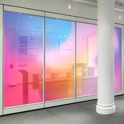 Elegant Rectangular Custom Glass  Hollow Louver Glass Panels