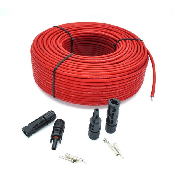 EN50618 TUV залуживало медную панель солнечных батарей DC 1500V кабеля расклассифицировал напряжение тока