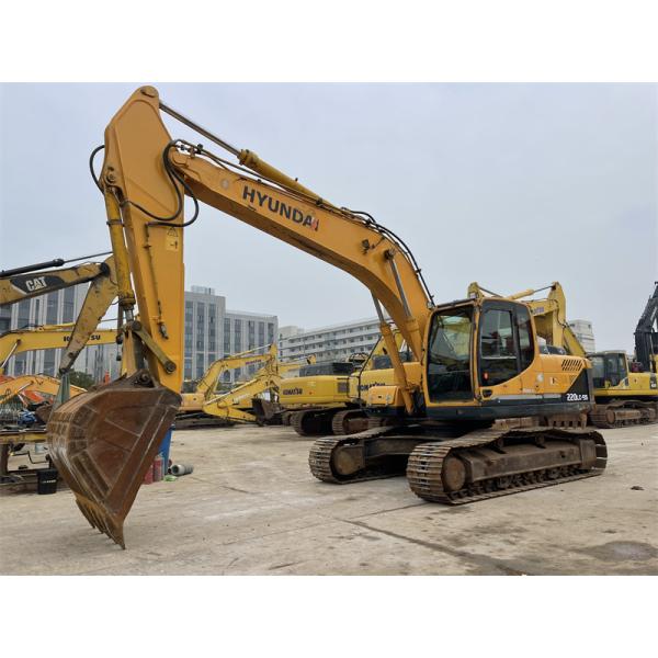 High Performance Used Original Hyundai 220LC-9S Excavator with 112 KW Engine Power