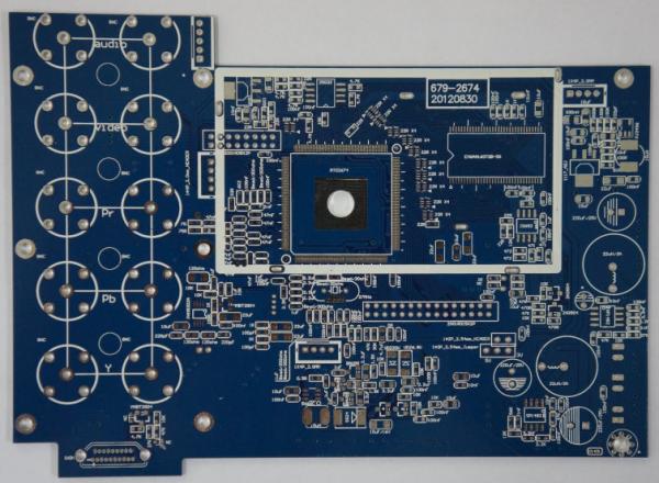12 ouro high-density de Immpedance da espessura do PWB 2.6mm da camada para o equipamento do controle