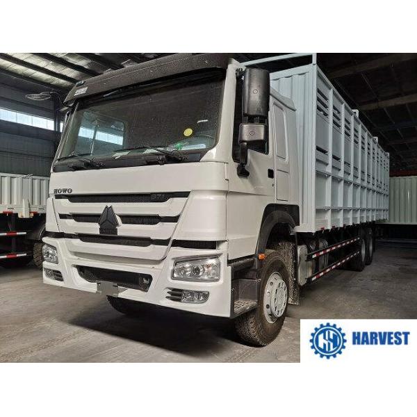 Peso 25000kg Sinotruk Howo 6x4 371hp 30 Ton Capacity Heavy Cargo Truck del vehículo