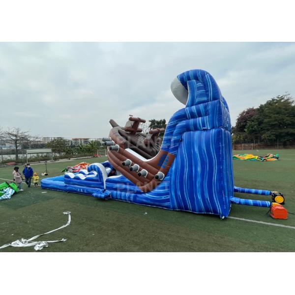 PVC 0.55mm ягнится раздувные водные горки хвастуна шлюпки пирата для партии