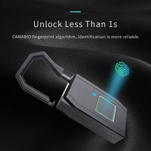 Keyless биометрический Padlock отпечатка пальцев для чемодана двери дома