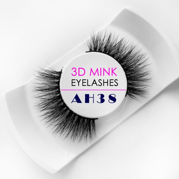 Customized Mink 3d Hair Eyelashes Soft Cotton Band With OEM / ODM Services