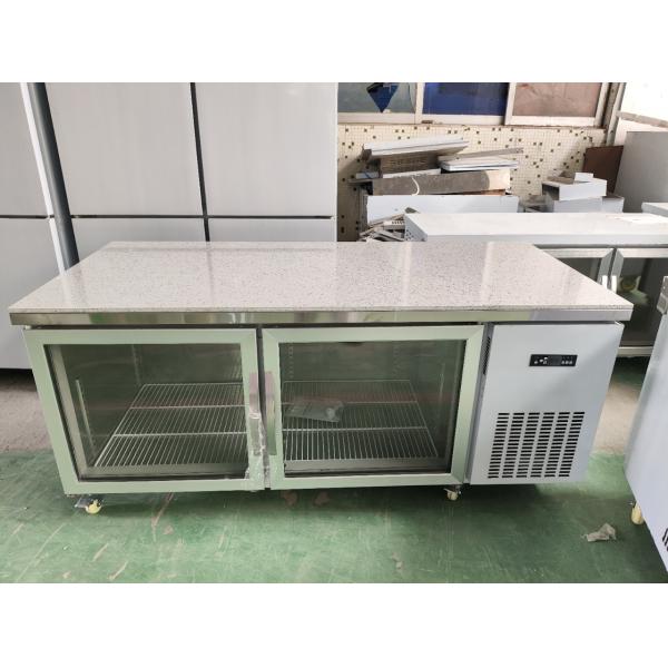 Under Counter Refrigerator for Restaurant Commercial Worktable with Glass Door