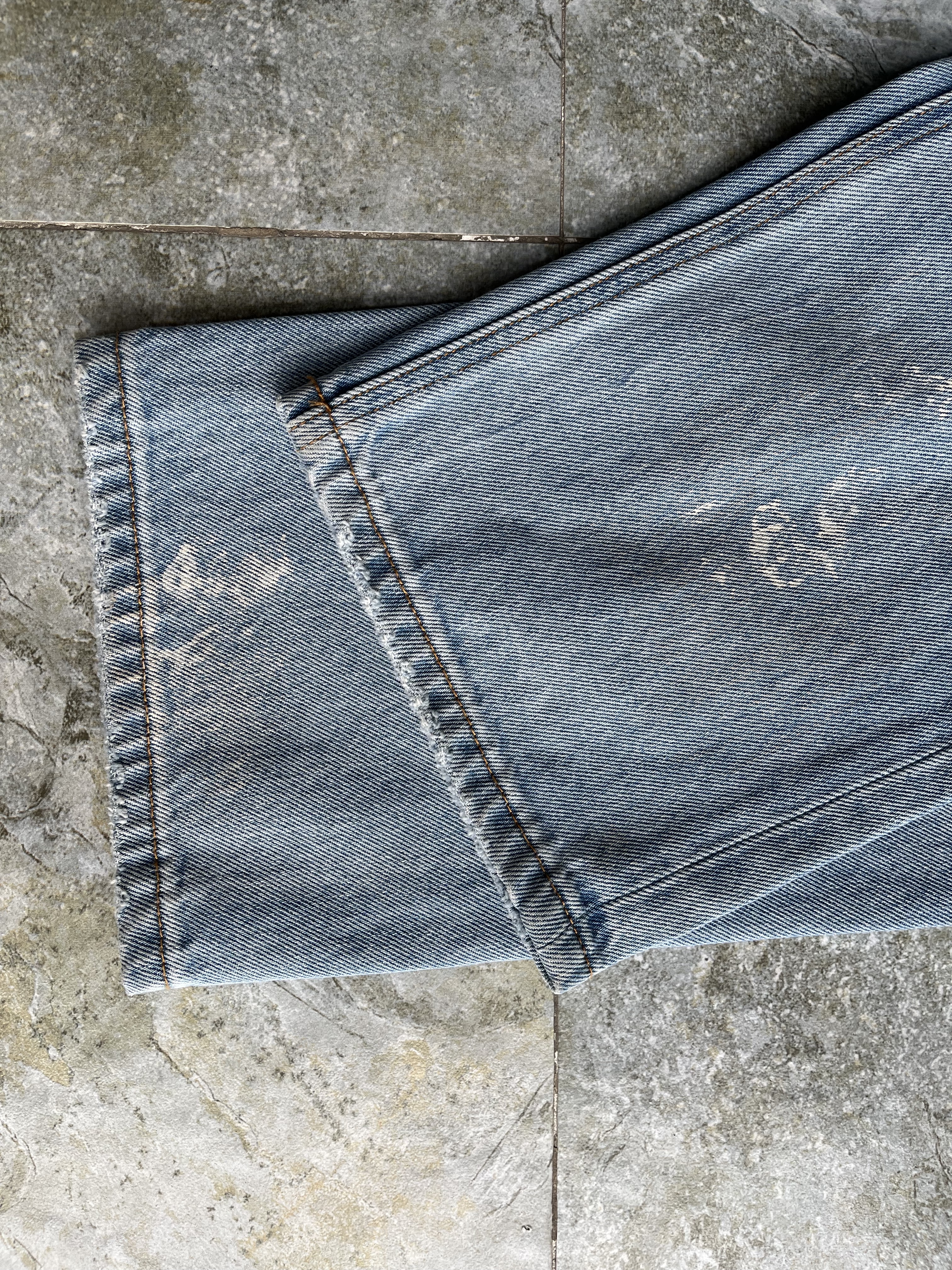 Dirty Splash Men's Jeans Mid Waist Distressed Straight Leg Jeans Loose