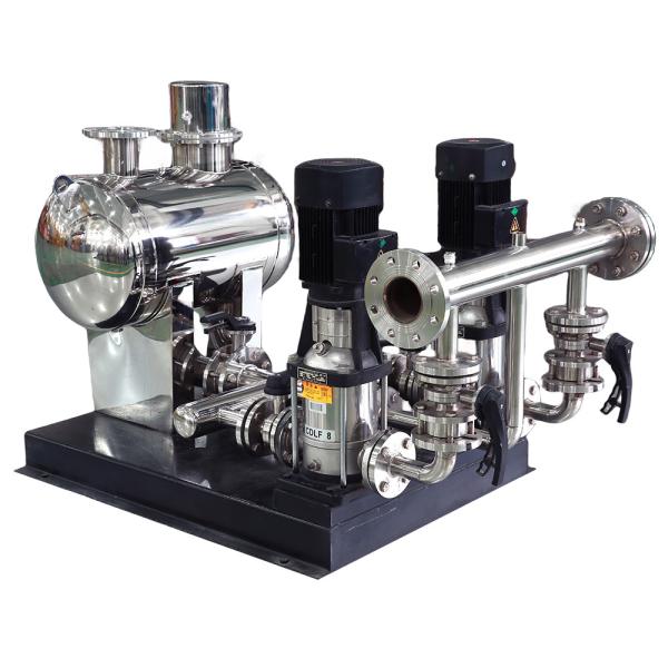 Compact PLC Water Supply System 1.5-75kW Stable Pressure Control For Multi Story Buildings