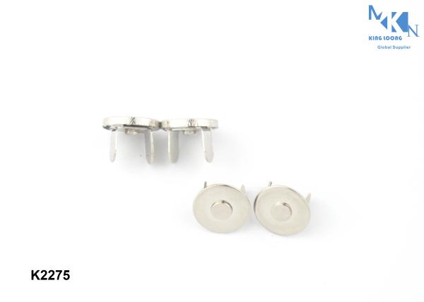 12mm Diameter Hidden Magnetic Purse Closures , Magnetic Snap Closures For Purses